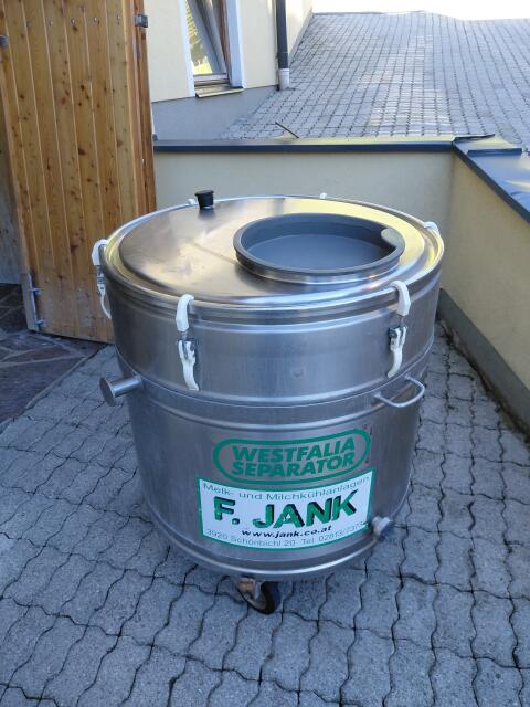 Milchtank Westfalia 450 l, Wagerl, Kühlung Wet 200
