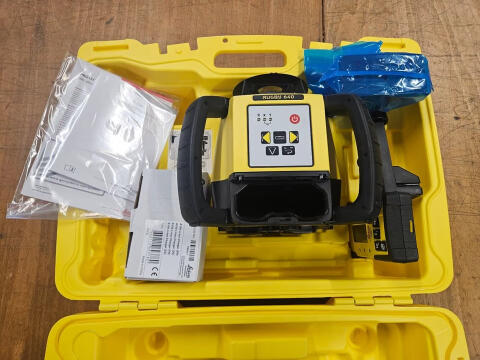 Leica Rugby 640 Rotationslaser mit Rod Eye 140, neu