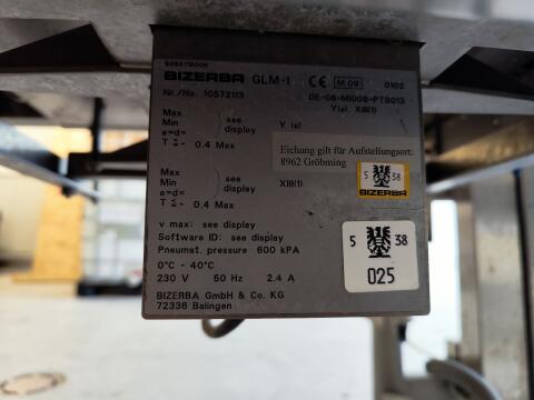 Bizerba GLM-I Etikettiermaschine, Bizerba Auszeichner GLM-I