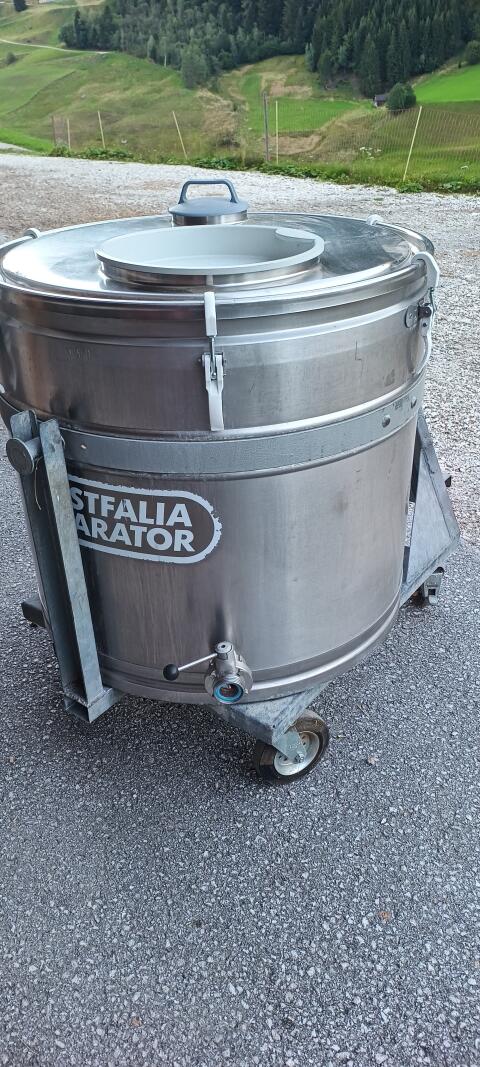 Milchtank Westfalia Typ 450