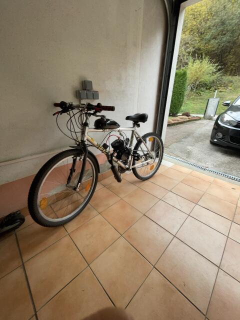 Moped-Fahrrad