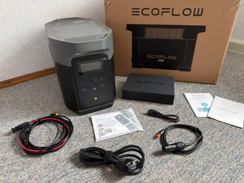 EcoFlow DELTA 2 Max Powerstation 2.400 W, 2.048 Wh