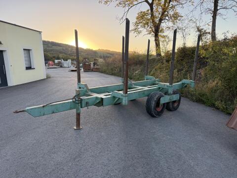 Rungenanhänger Tieflader