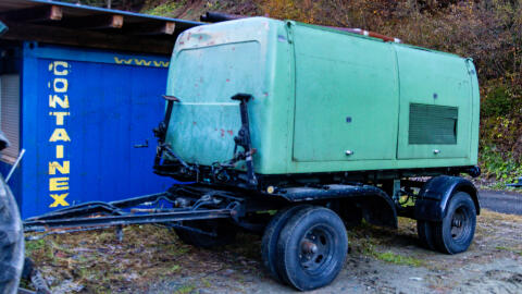 Notstromaggregat 100 kVA mit Deutz V8 Diesel, luftgekühlt
