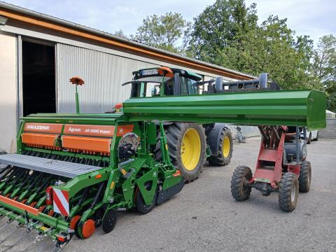 Verkaufe Saatgutaufsatz für Amazone AD 3000 Super