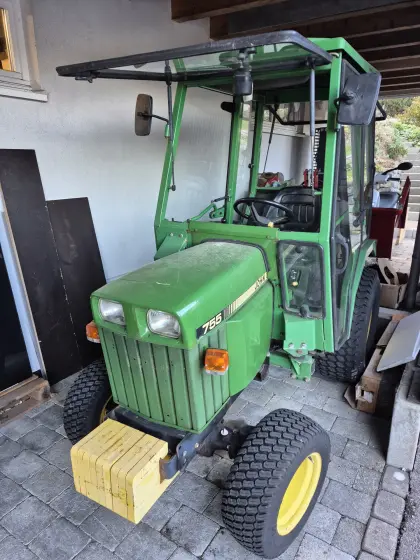 Mähwerk für Kleintraktor John Deere 755, 955
