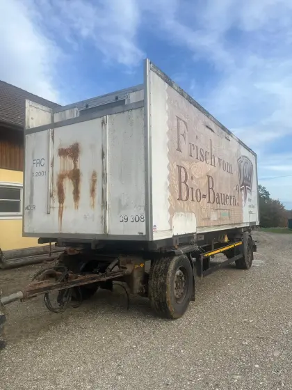 WAB Anhänger mit Container