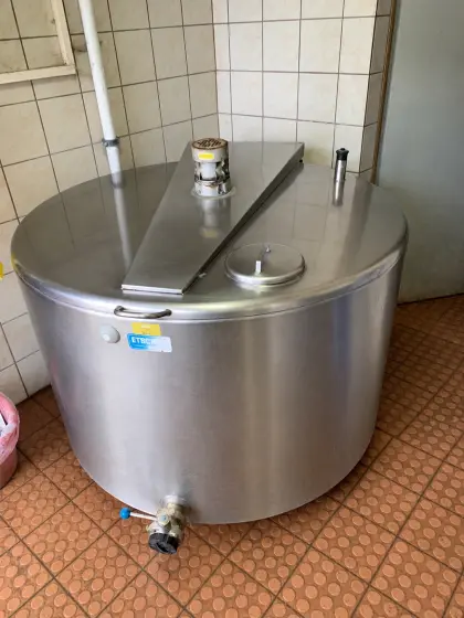 Milchtank inkl. Milchkühlung