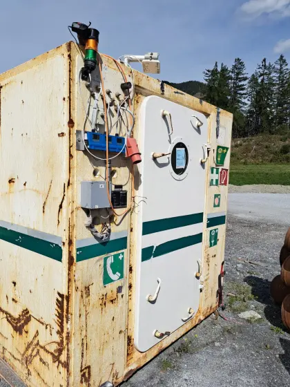 Rettungscontainer Sänger