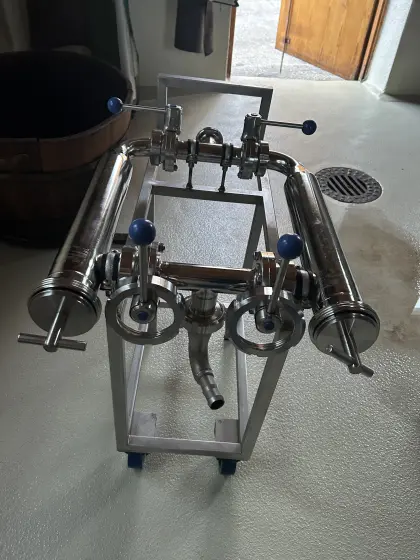 Stabfilter, Doppeleckrohrsieb DN 40