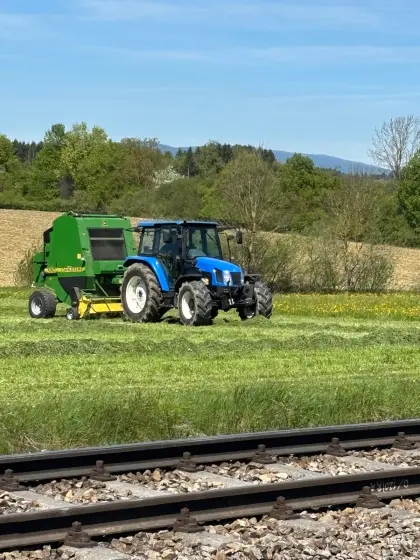 Lohnpressen John Deere 580