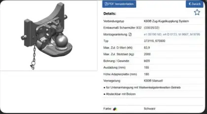 Scharmüller K80 Schlitten