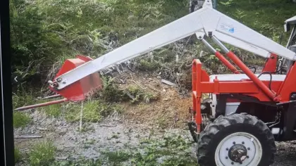 Frontlader zu Steyr 8055 mit Konsolen