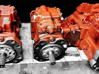 Hydraulikpumpen-Reparatur im Austauschsystem für Bagger