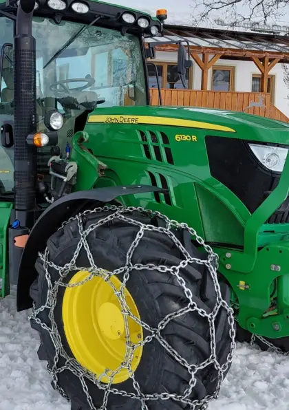 540/65 R24 Schneekette, Netzkette, Forstkette