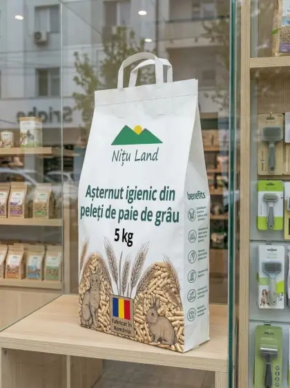 Weizenstrohpellets