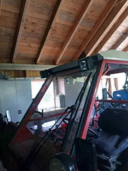 Arbeitsscheinwerfer zu Aebi TT 80