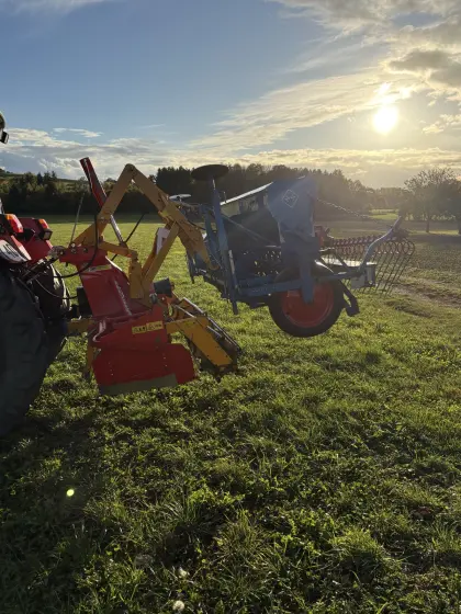 Sähkombination Landsberg LKRS 250, Nordsten Sämaschine