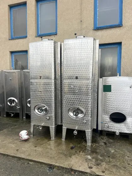 Nirosta Weintanks eckig 2.850 l