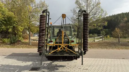 Sternwalze 5 m hydr. klappbar Eigenbau
