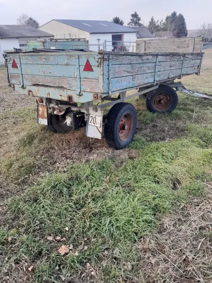 Fuhrmann Kipper 5 t Nutzlast, Ladefläche außen 420 x 192, Bj. 71