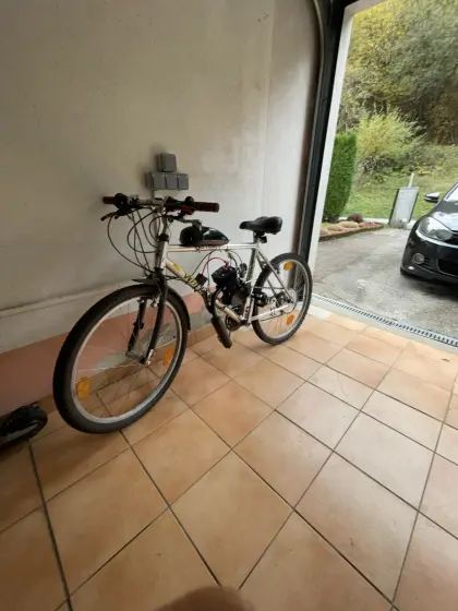 Moped-Fahrrad