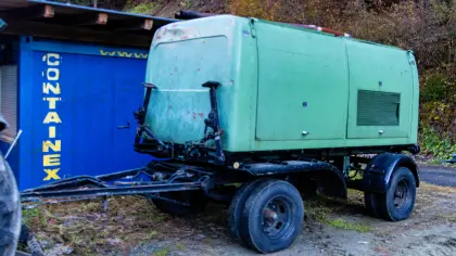 Notstromaggregat 100 kVA mit Deutz V8 Diesel, luftgekühlt