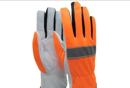 Straßenarbeitshandschuhe, orange, 360 Paar, Soft Touch