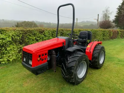 AGT 835T Compact Tractor with INO International MA 130 Flail Topper
