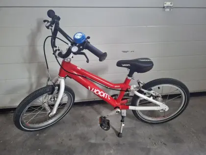 Kinderfahrrad Woom 3 rot