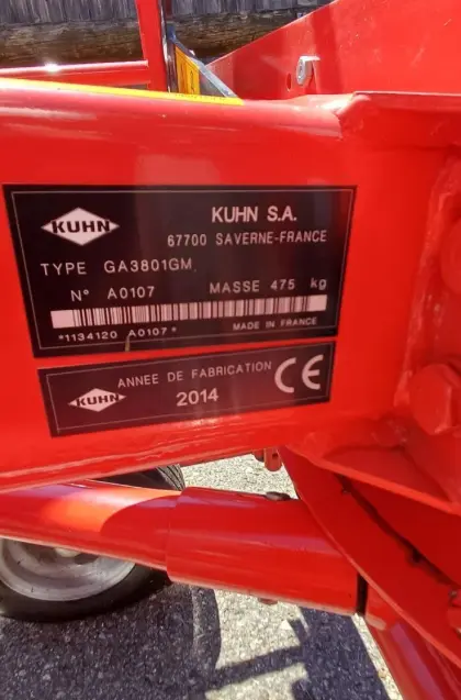 Kuhn Schwader GA 3801GM