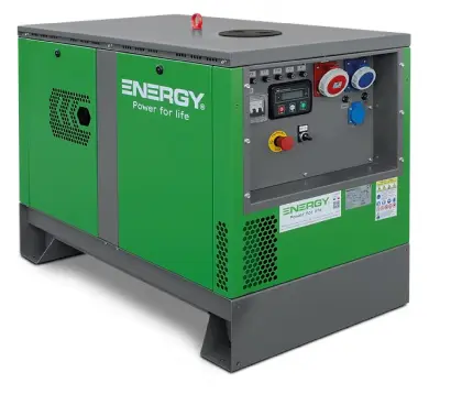 Diesel-Stromerzeuger EY-12.5TDE-S inkl. vier Rädern