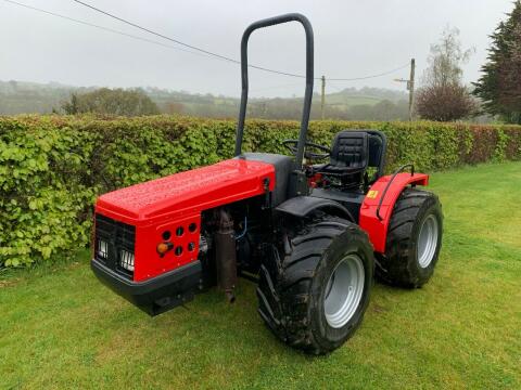 AGT 835T Compact Tractor with INO International MA 130 Flail Topper