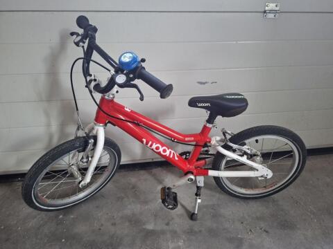 Kinderfahrrad Woom 3 rot