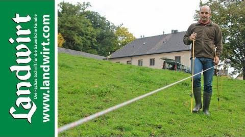 Weidezaun bauen