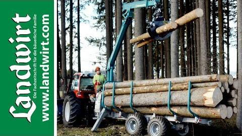 Pfanzelt Profi Rückeanhänger P11+