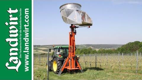 Windmaschine gegen Spätfrost