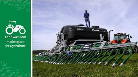 Farmtech Güllefass Polycis 1550 im Einsatz