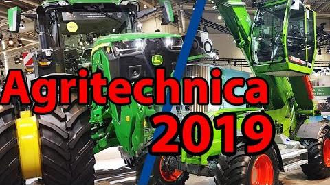 Agritechnica 2019 - Messerundgang [u.a. Fendt Teleskoplader, John Deere 8RX, Claas Xerion]