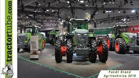 Fendt auf der Agritechnica 2019 - Standrundgang in Hannover auf der Messe