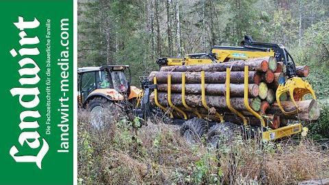 Uniforst Krananhänger im Test