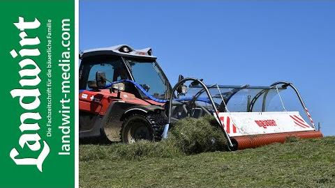Ein Bandschwader mit Saugeffekt