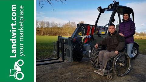 Der Weidemann für einen Rollstuhlfahrer