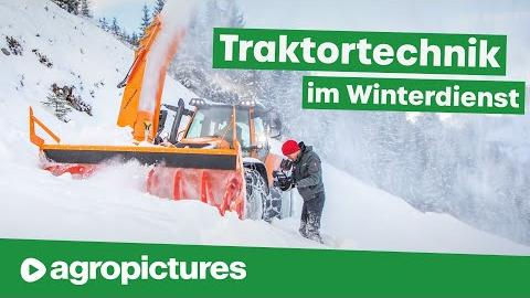 Winterdienst mit Lindner Traktoren