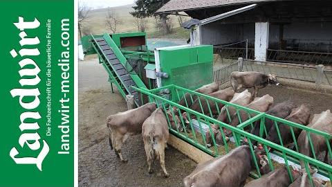 Eigenbau: Flexibel füttern am Förderband | landwirt-media.com