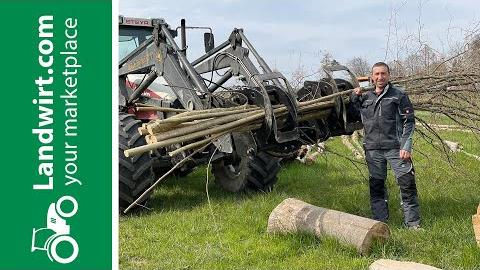 360°- schwenkbare Holzzange | landwirt.com
