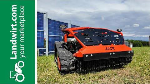 Effizient Mähen im Steilhang mit der Mähraupe Jack | landwirt.com