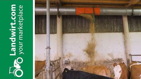 Aus Altteilen eigene Einstreutechnik gebaut! | landwirt.com