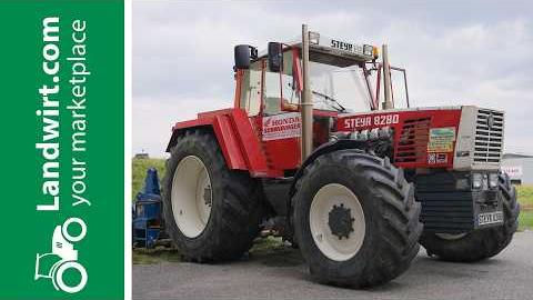 Steyr-Traktor mit V8-Motor! | landwirt.com