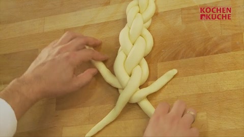 Striezel flechten